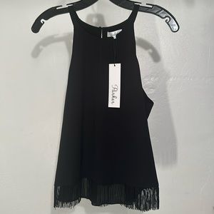 NEW WITH TAGS Parker Women’s Black Top Size XS BRAND NEW